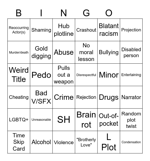 Tomorrow's Teachings Bingo Card