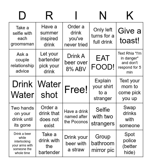 Sams Bach Bingo! Bingo Card