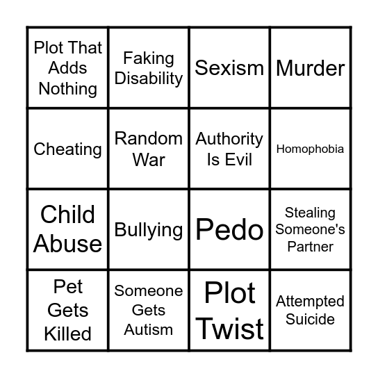 Tomorrow's Teachings BINGO Card