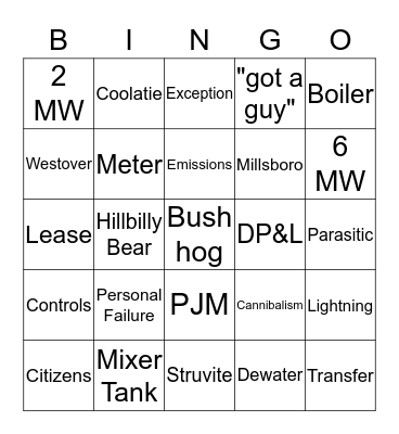 CleanBay Bingo Card