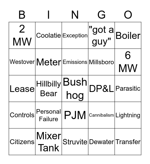 CleanBay Bingo Card