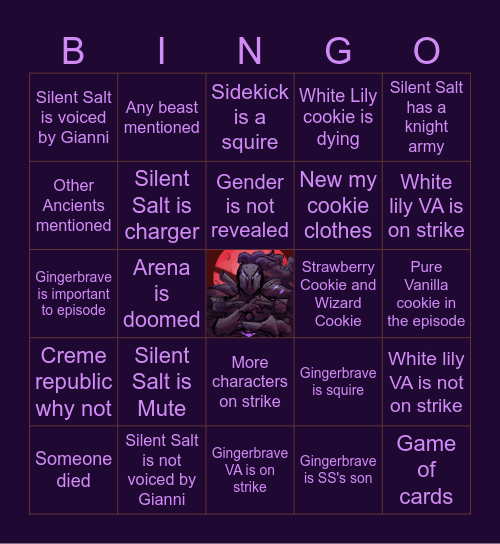 beast Yeast 11 bingo Card