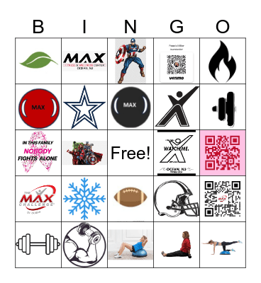 MAX BINGO Card