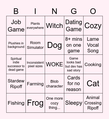 Wholesome Direct Bingo Card