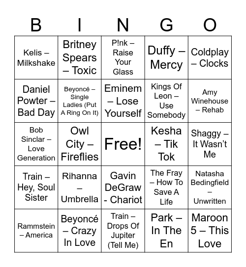 Raad het plaatje Bingo Card