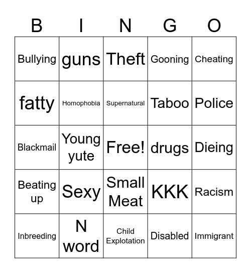 Tommorrows teachings Bingo Card