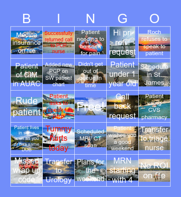Bingo 6/6/2025 Bingo Card
