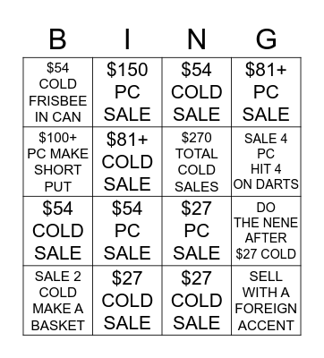 TCPFFA BINGO BLITZ Bingo Card