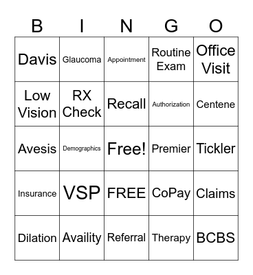 B O W D E N Bingo Card