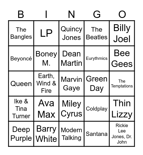 🍓Bingo 103🍓 Bingo Card