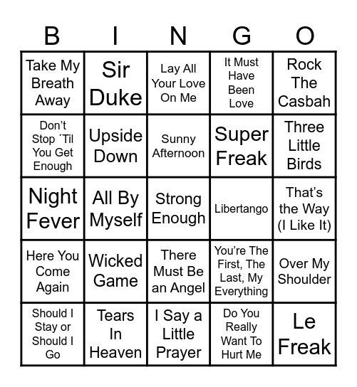 🥱 lynbingo 13 🥱 Bingo Card