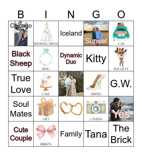 B E L O V E D Bingo Card