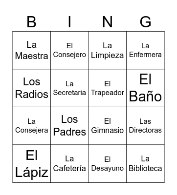 Aiken Loteria Bingo Card