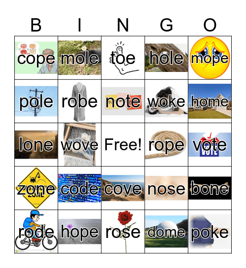 Long O Bingo Card long-o-bingo-card