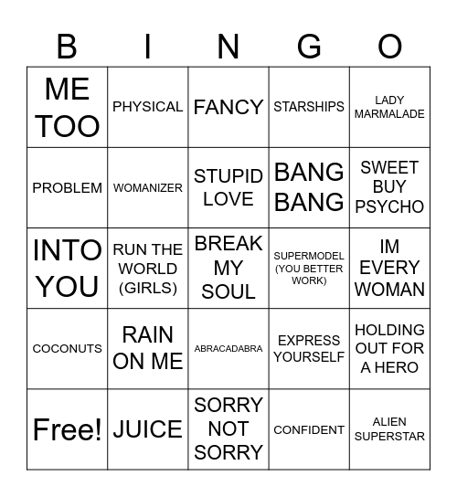💋✨ Drag Race Royalty💅🌈 Bingo Card