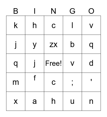 Summer Games Fest Bingo Card