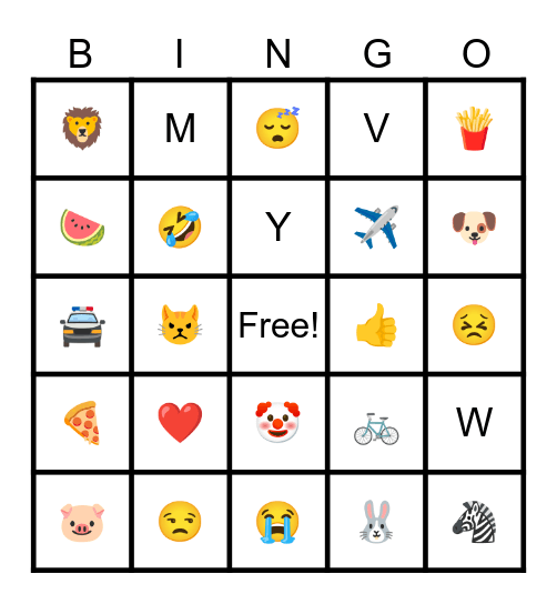 Loving Handz Bingo Card