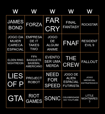 leolins livre Bingo Card
