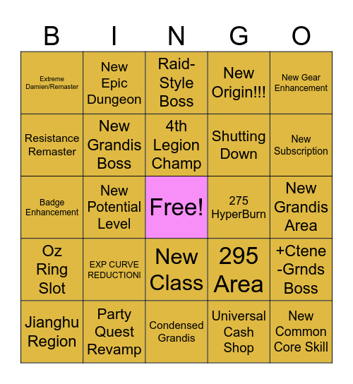 ASSEMBLE!!! Bingo Card