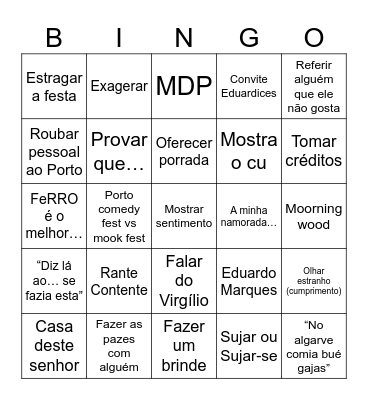 Eduardo Marques Bingo Card