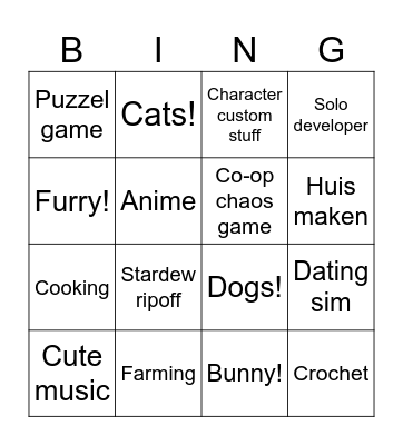 Wholesome Direct Bingo Card