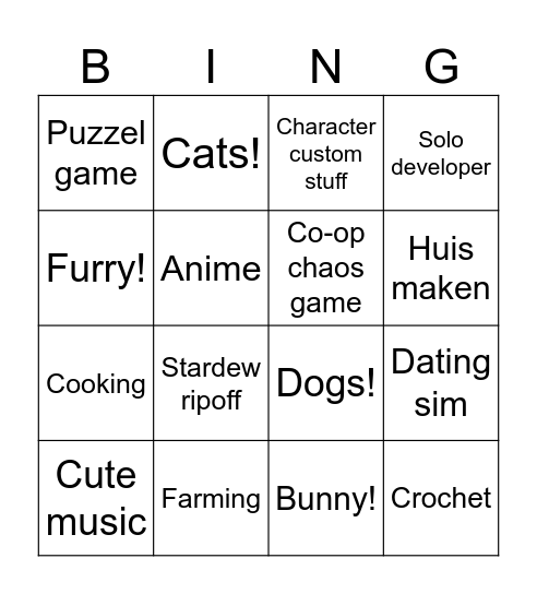 Wholesome Direct Bingo Card