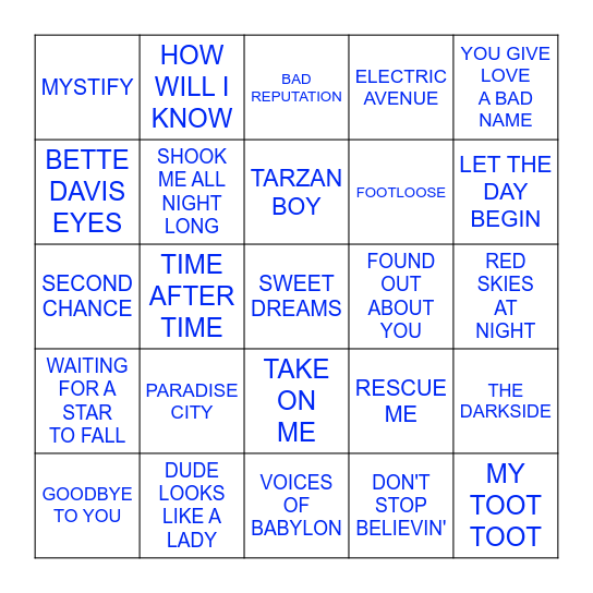 MOOSE 6-13-25 G2 Bingo Card