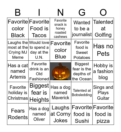 BUILDZOOM BINGO Card