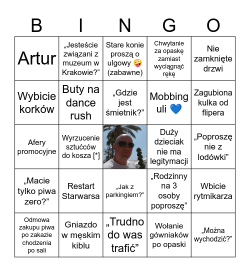 Praca Bingo Card