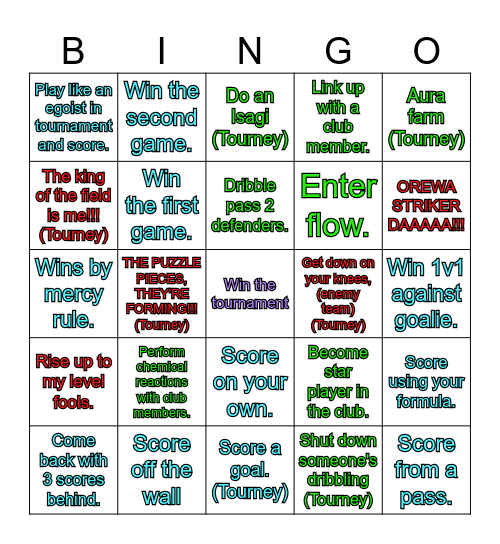 Rematch Bingo 16/6-29/6 Bingo Card