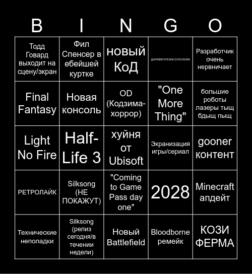 Untitled Bingo111 Bingo Card