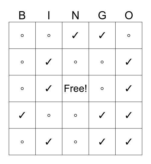Dokomi 2025 Bingo Card