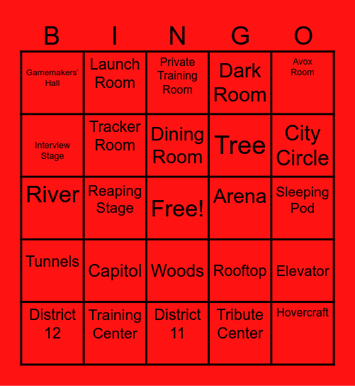 Ready to play bingo! Bingo Card