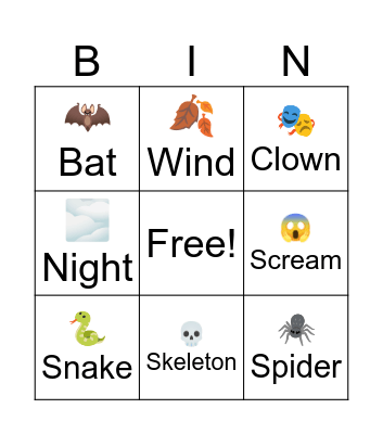 THIS IS HALLOWEEN Bingo Card