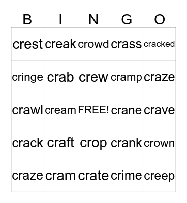 Hector and Abraham Bingo Card