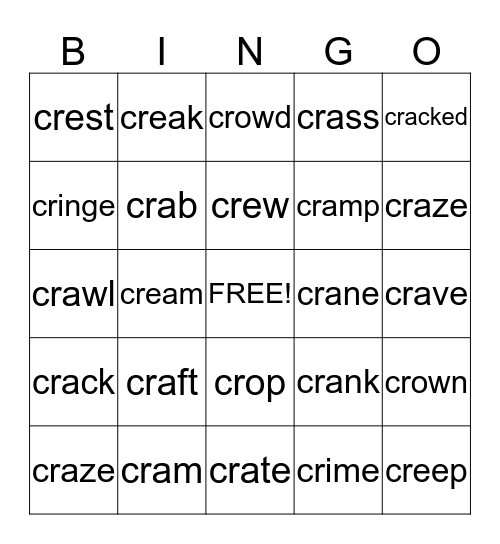 Hector and Abraham Bingo Card