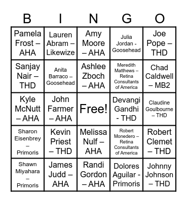 June Sales BINGO - Jasmine Bingo Card
