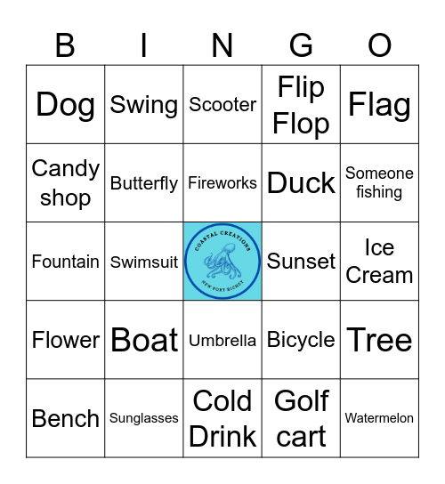 Summertime Fun! Bingo Card