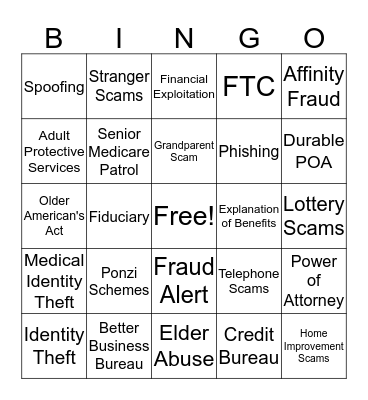 ESOP BINGO Card