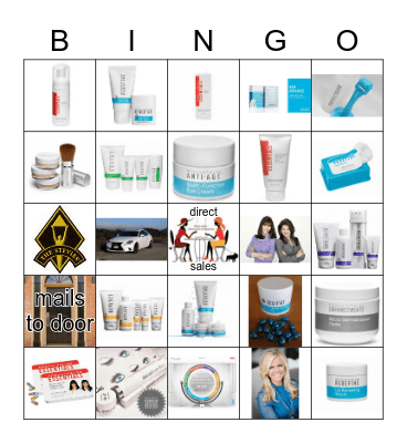 RODAN & FIELDS Bingo Card