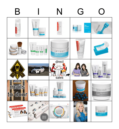 RODAN & FIELDS Bingo Card