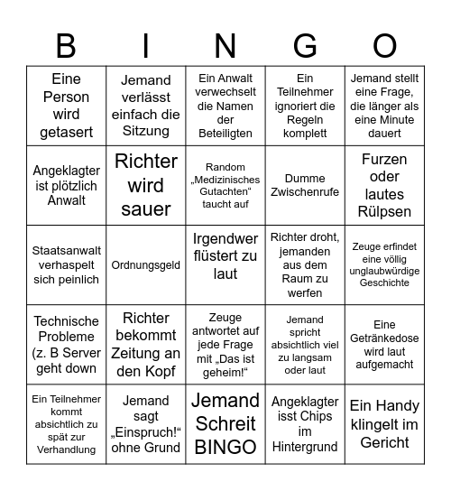 6o7 Bingo Card