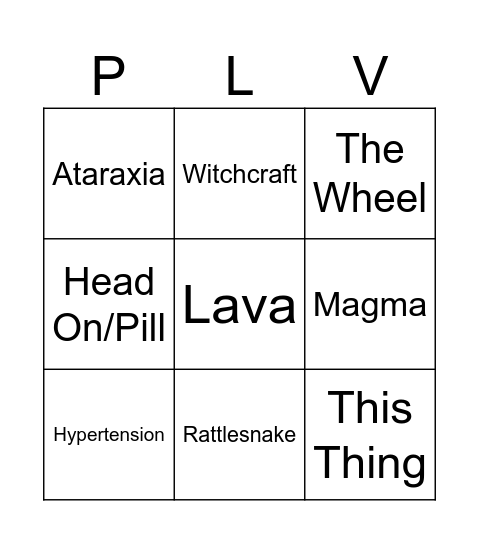 Plovdiv N3 Bingo Card