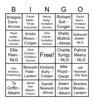 June Sales BINGO - Lil' Ray Bingo Card