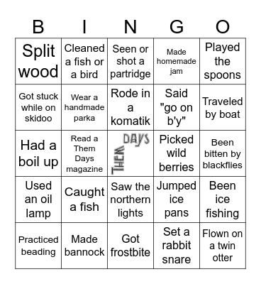 Labrador Bingo Card