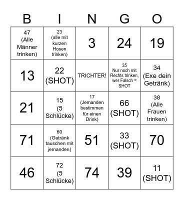 Electric Love Bingo Card