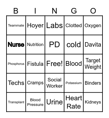 AAKC Bingo Card