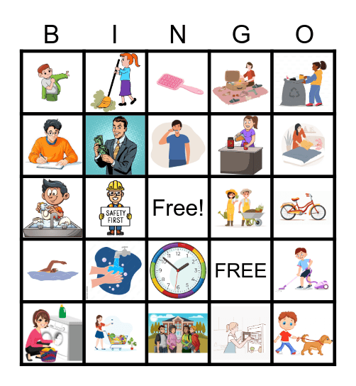 BINGO & BEYOND Bingo Card
