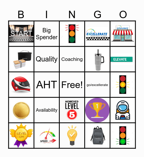 Excellerate Bingo Card