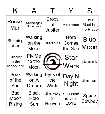 Full Moon Energy Bingo Card